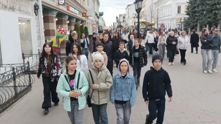 Школьники Куюк-Ерыксинской школы совершили увлекательное путешествие в Казань