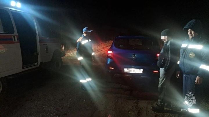 В Мамадышском районе спасатели нашли заблудившегося в лесу мужчину
