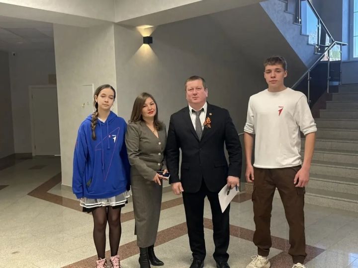 В Мамадыше стартовала патриотическая акция «Георгиевская лента»