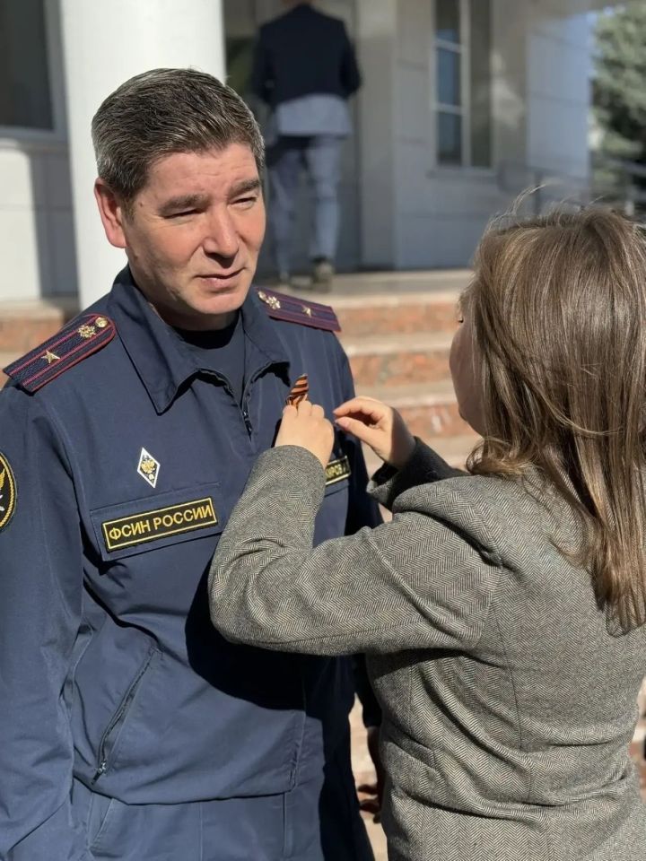 В Мамадыше стартовала патриотическая акция «Георгиевская лента»