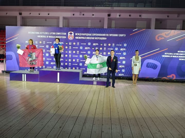 Мамадышские гиревики успешно выступили на международных соревнованиях в Казани