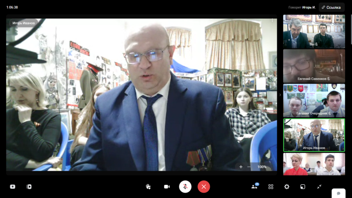 Юные хранители истории из Татарстана связали телемостом 3 страны