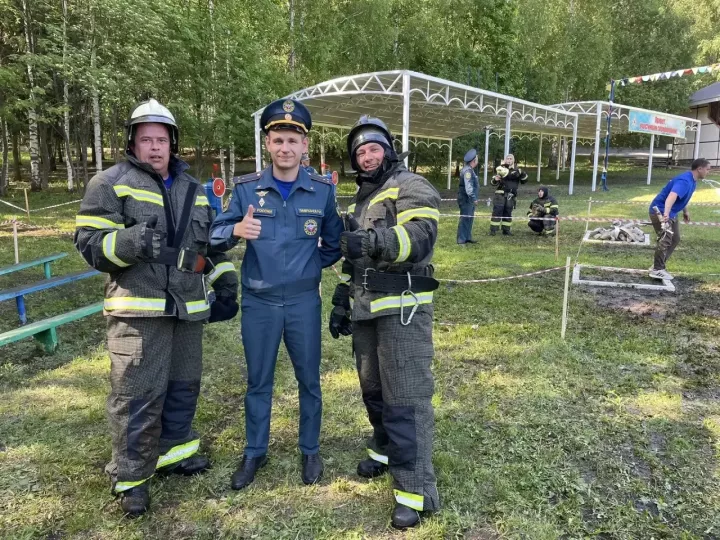 Мамадышские пожарные вошли в десятку лучших