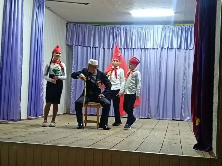 В Мамадышском районе показали спектакль «Счастье» в честь 81-й годовщины Победы