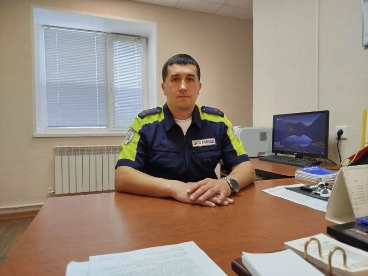 В Мамадыше представили нового руководителя Госавтоинспекции