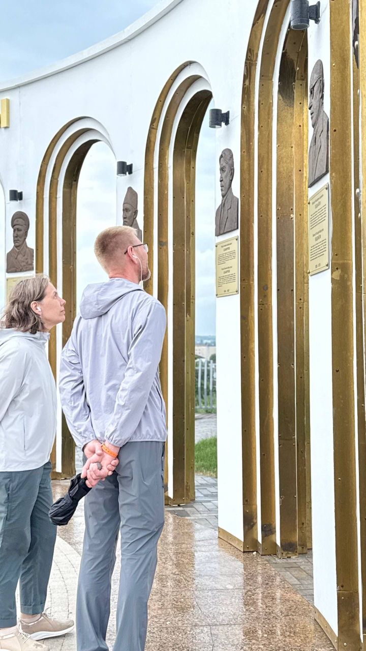 Мамадыш встретил гостей с теплохода «Борис Полевой»