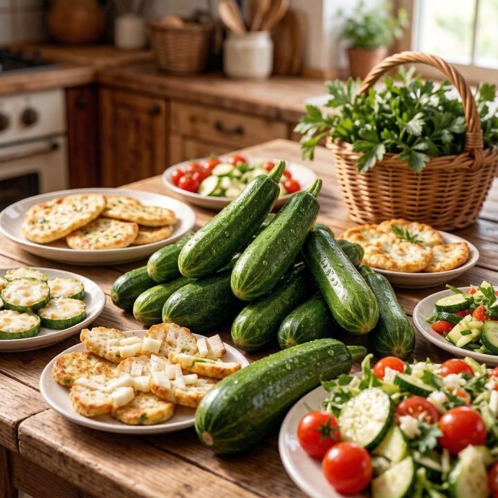Кабачковый сезон 2026: 10 быстрых и вкусных рецептов на каждый день из кабачков
