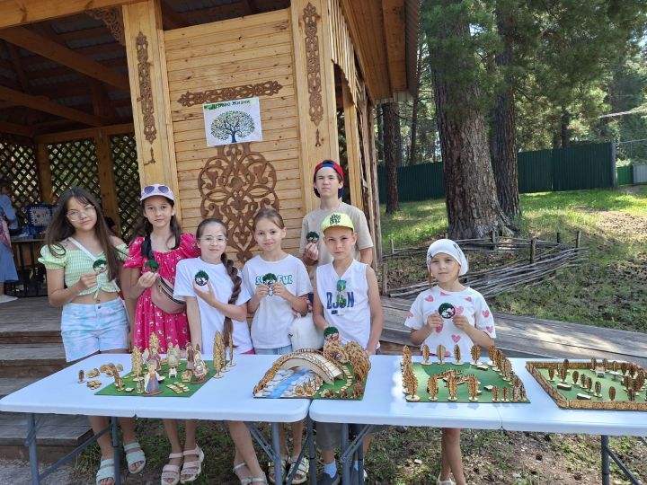Школьники Мамадыша выступили на слёте в Лубянах