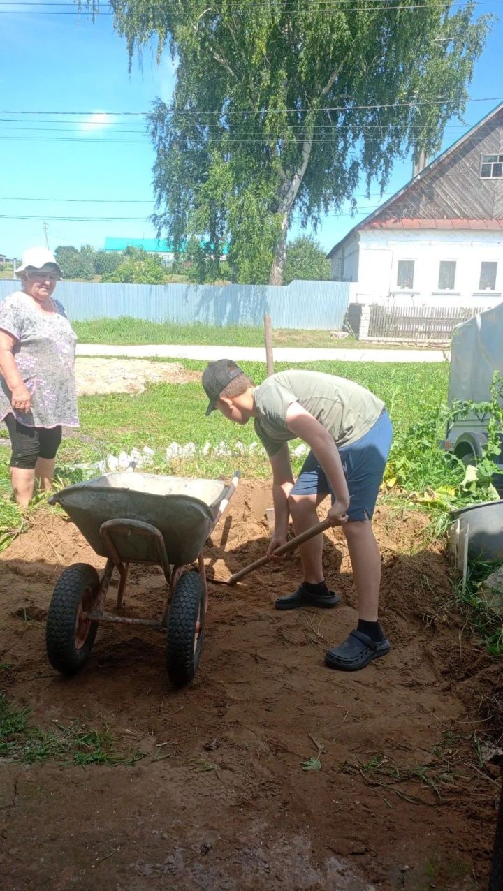 Мамадышский школьник пришел на помощь семье участника СВО