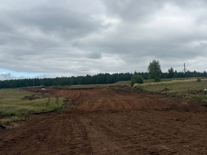 В Мамадыше началось строительство автодороги к комплексу «Святая чаша»