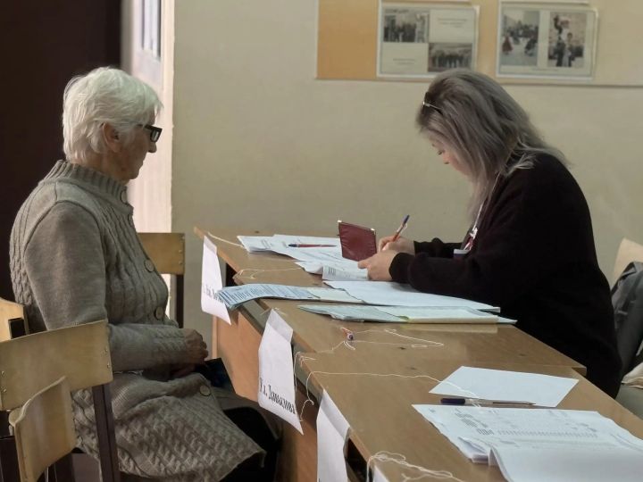 89-летняя Валентина Лаптева из Мамадыша исполнила гражданский долг