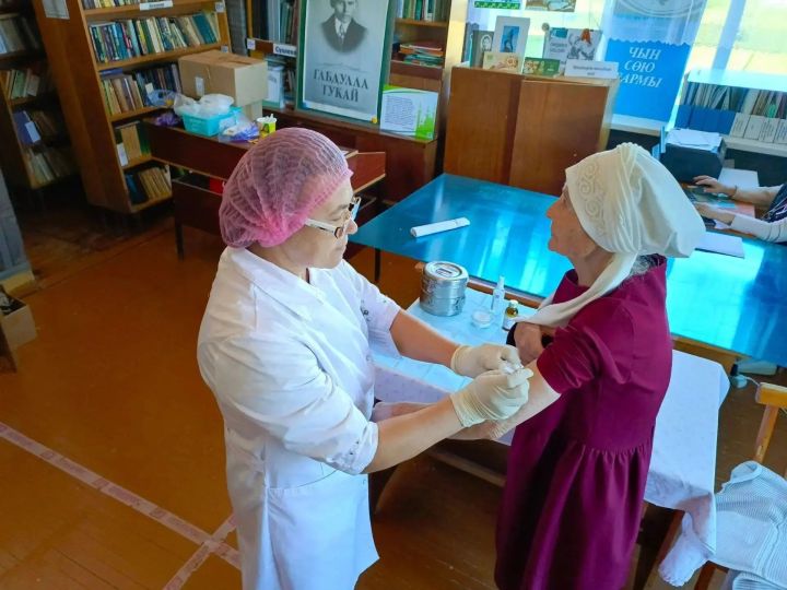 В Мамадышском районе совместили выборы с вакцинацией:278 прививок за первый день